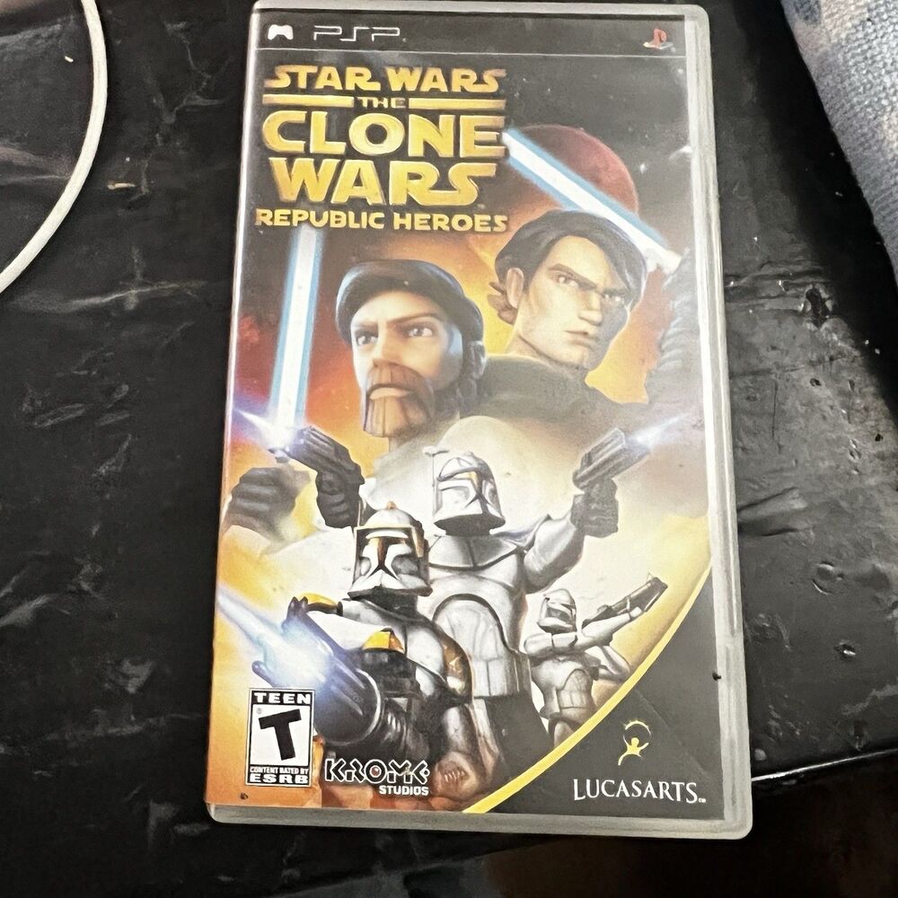 Star Wars: The Clone Wars -- Republic Heroes (Sony PSP, 2009)